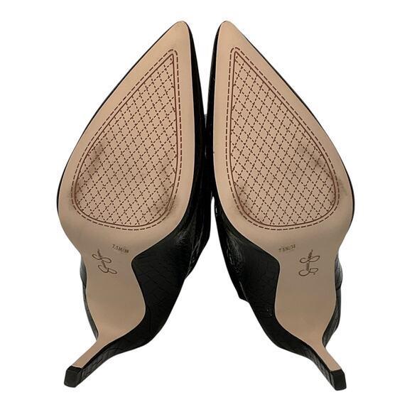 Jessica Simpson Women's Elisti Slouchy Pointy Toe Dress Booties Black Size 7 1/2 - Picture 4 of 4